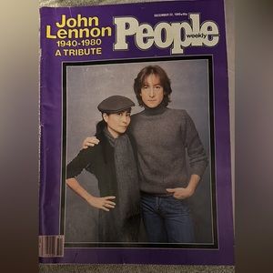1980 People magazine with John Lennon